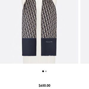 Dior scarf